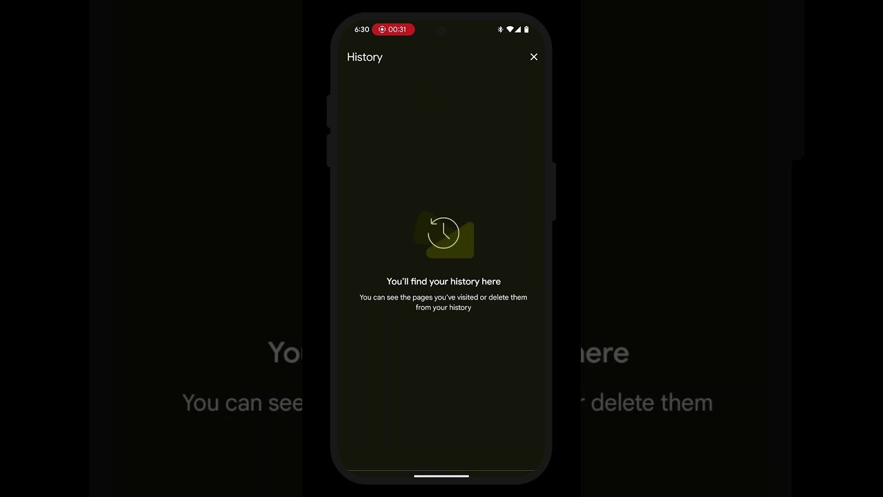 How to delete Browsing Data (cache)