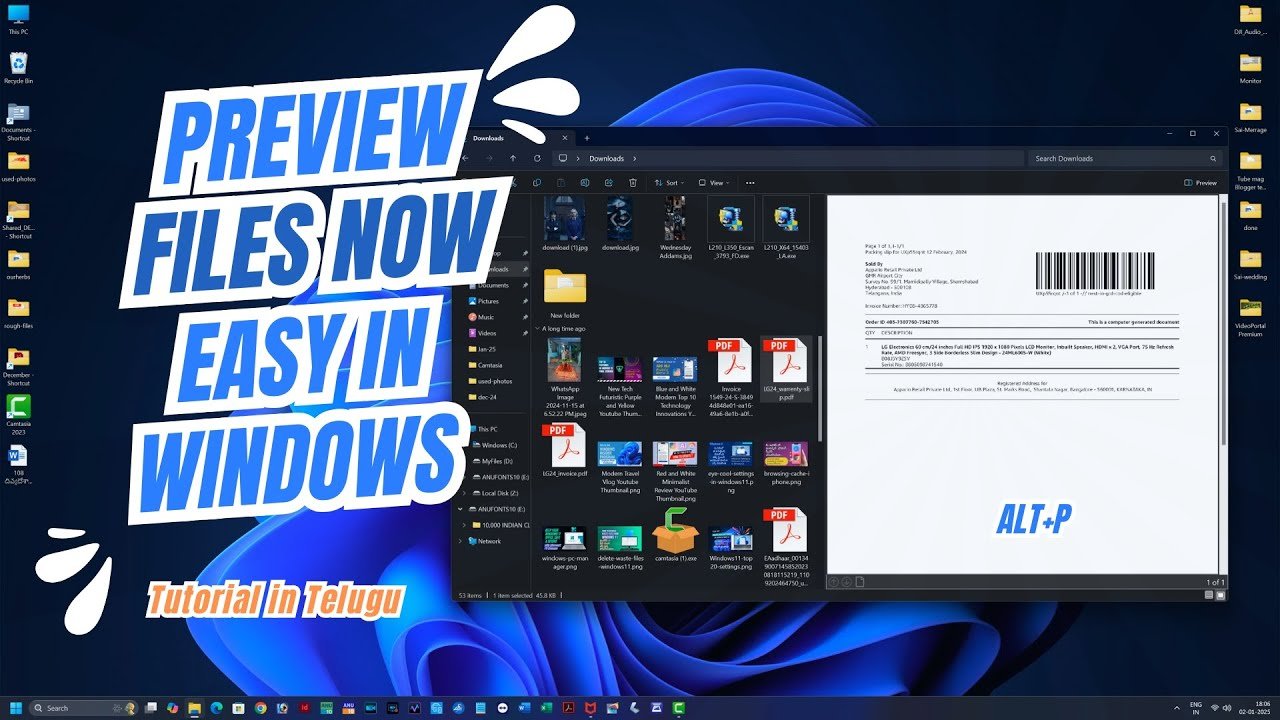 How to Preview Files in Windows?