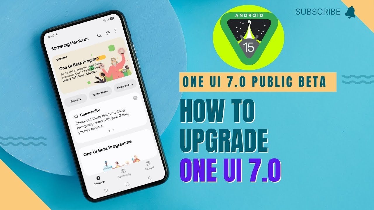 How to Update One UI 7.0 | One UI 7.0 Public Beta