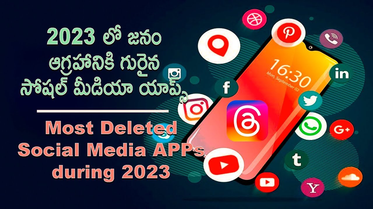 Most Deleted Social Media APPs during 2023