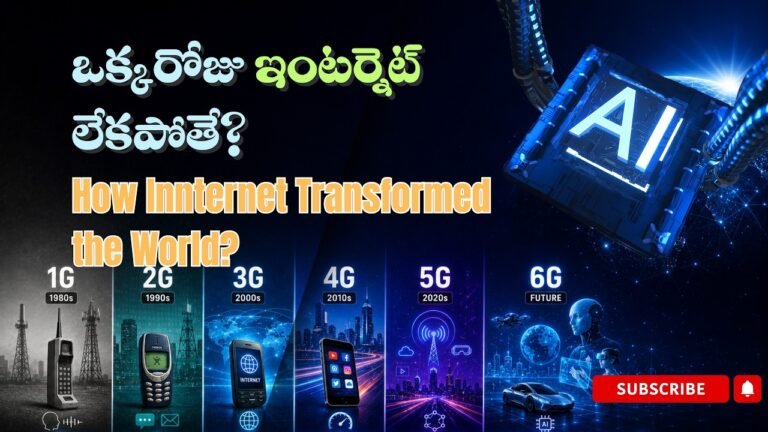The History of the Internet : మీరు వాడుతున్న ఇంటర్నెట్ వెనుక ఉన్న అసలు రహస్యం!