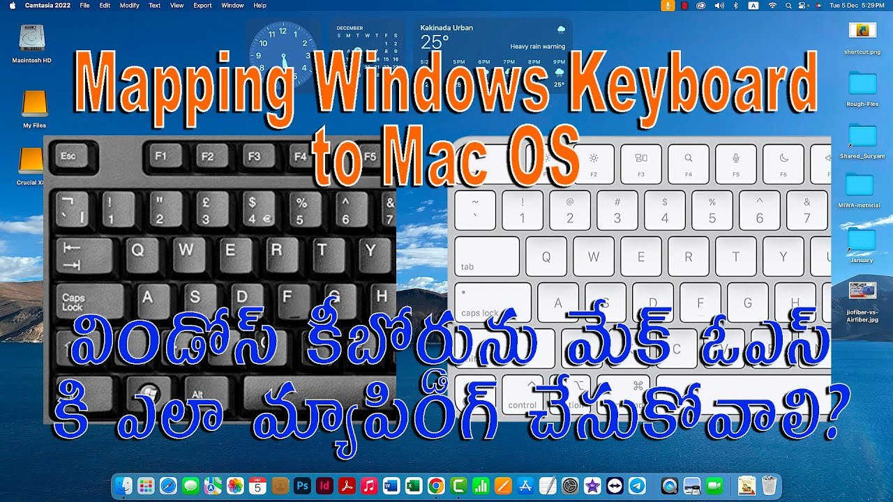 Windows కీబోర్డును MacOS కి కాన్ఫిగర్ చేసుకోండిలా…